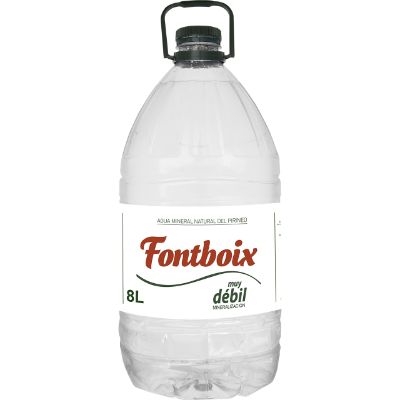 Agua FontBoix 8 L
